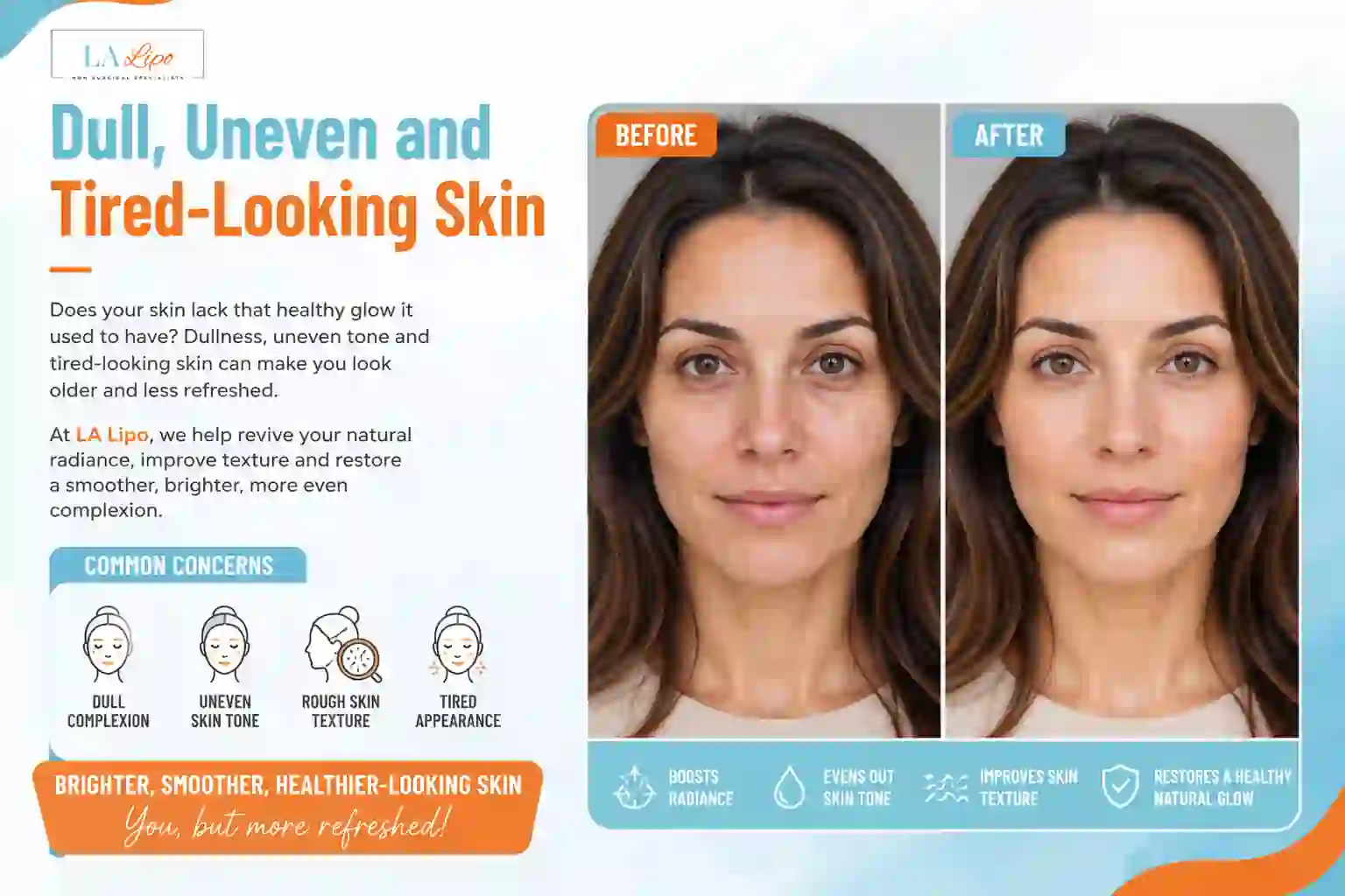 Sign #5: Dull, Uneven and Tired-Looking Skin Royal Wootton Bassett